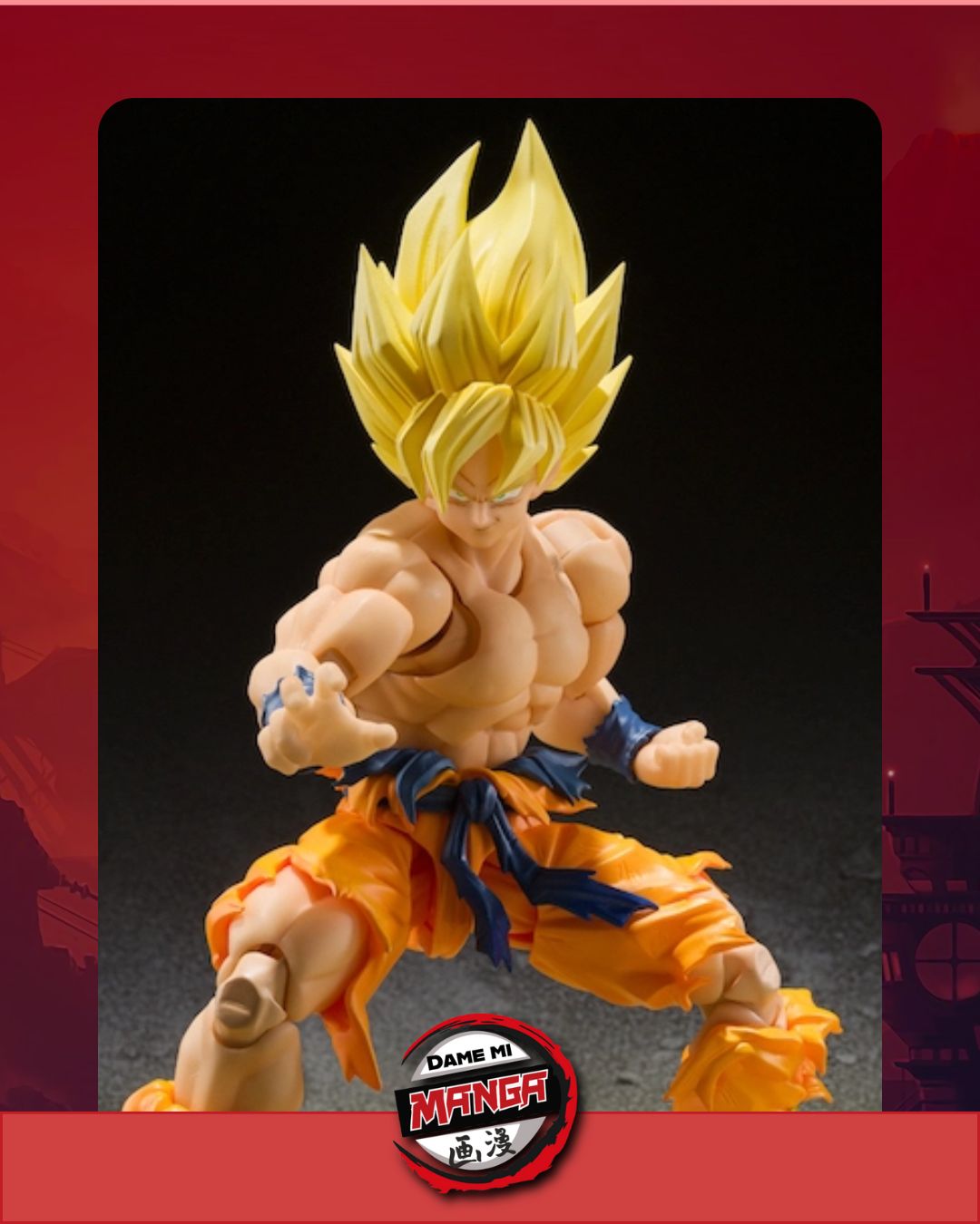 Figura Son Goku – Dragon Ball Z (Edición "Soldier" / Escala 1/7)